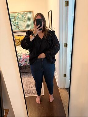 GAP True Skinny Sky High Blue Denim Jeans